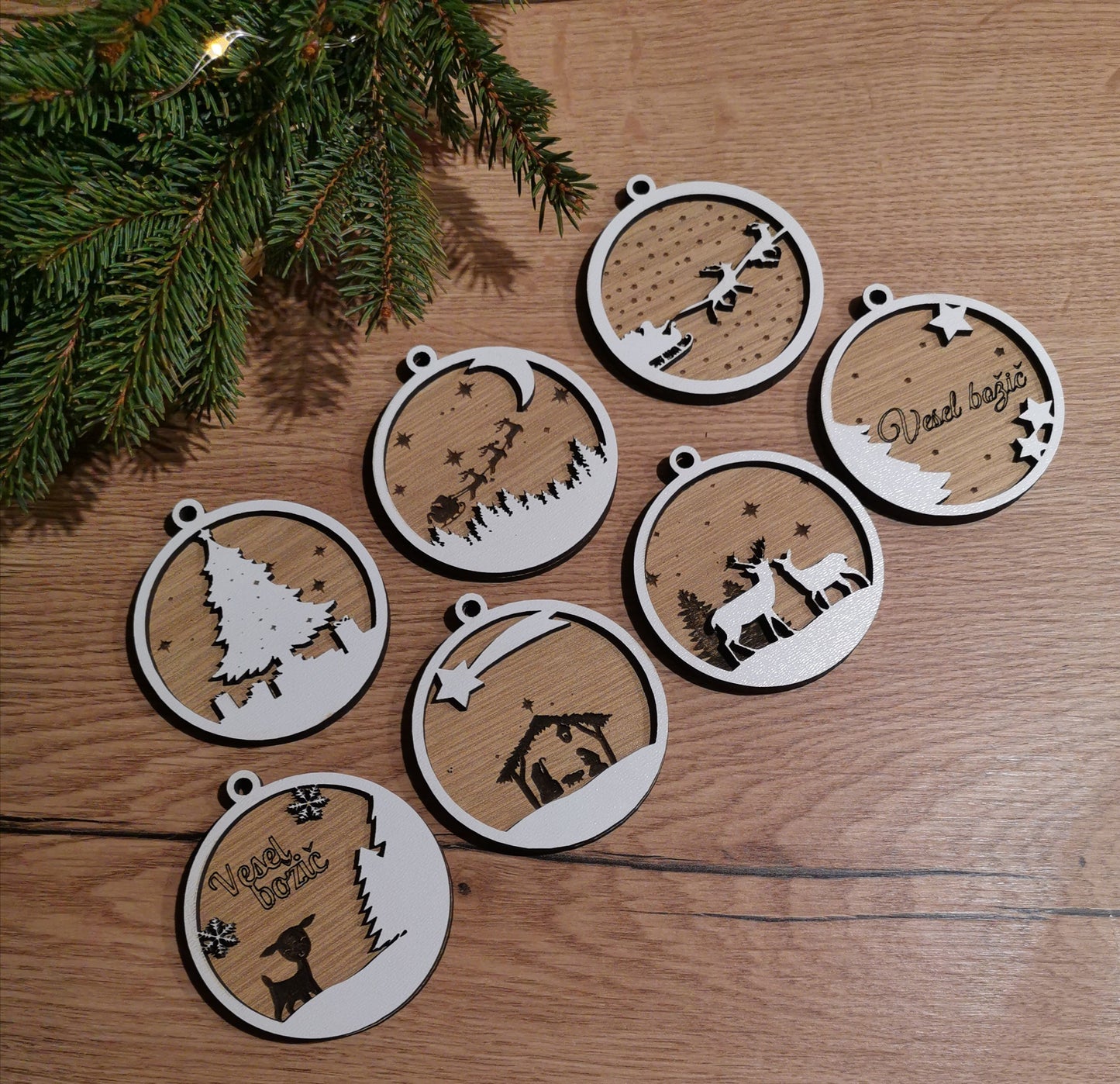 Božični okraski VESELI DECEMBER