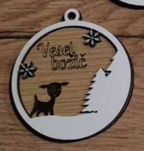 Božični okraski VESELI DECEMBER