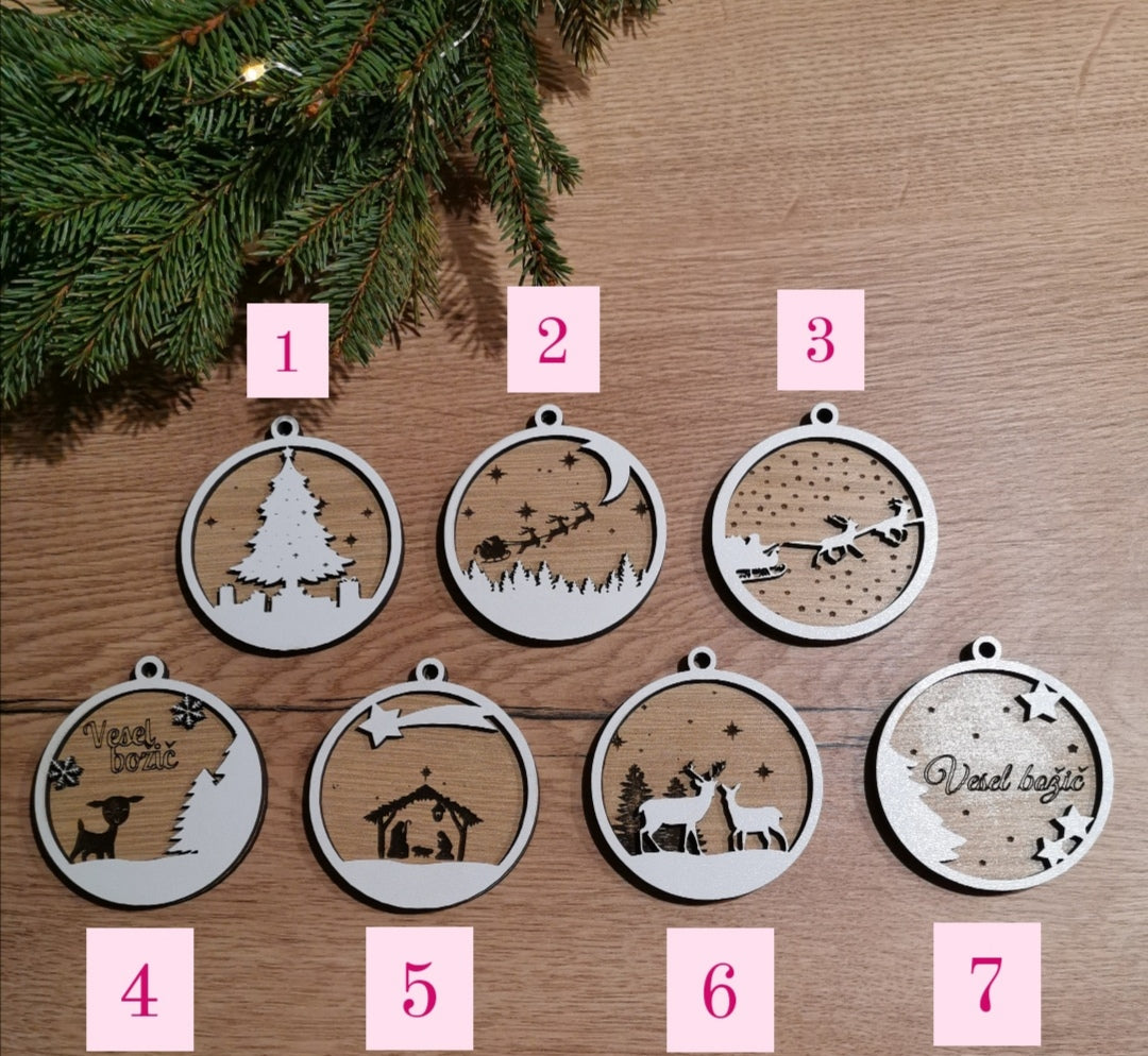 Božični okraski VESELI DECEMBER